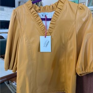 Women's Yellow Top